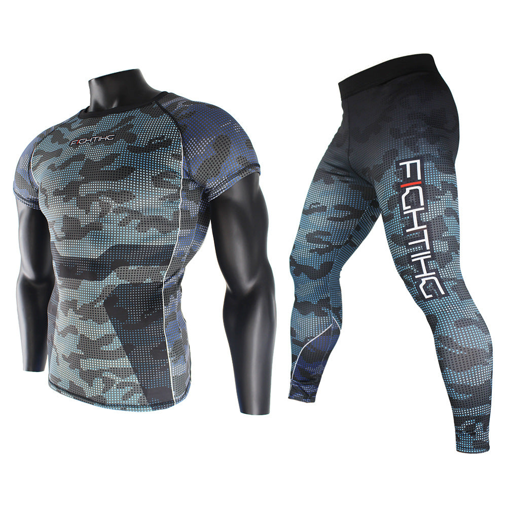 Running fitness tights suit