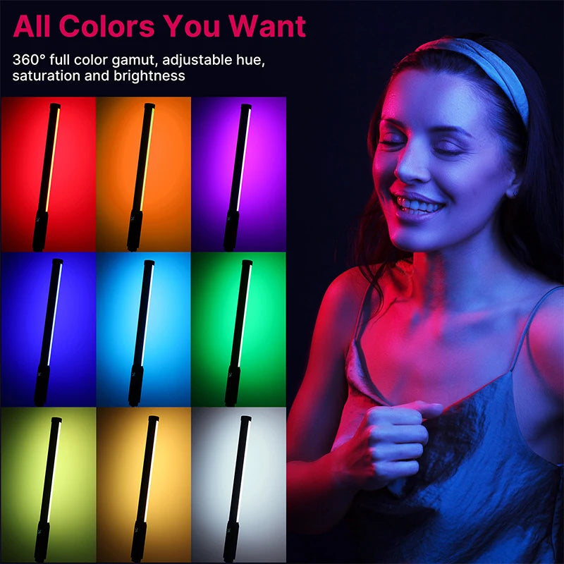 Handheld RGB Colorful Stick Lights