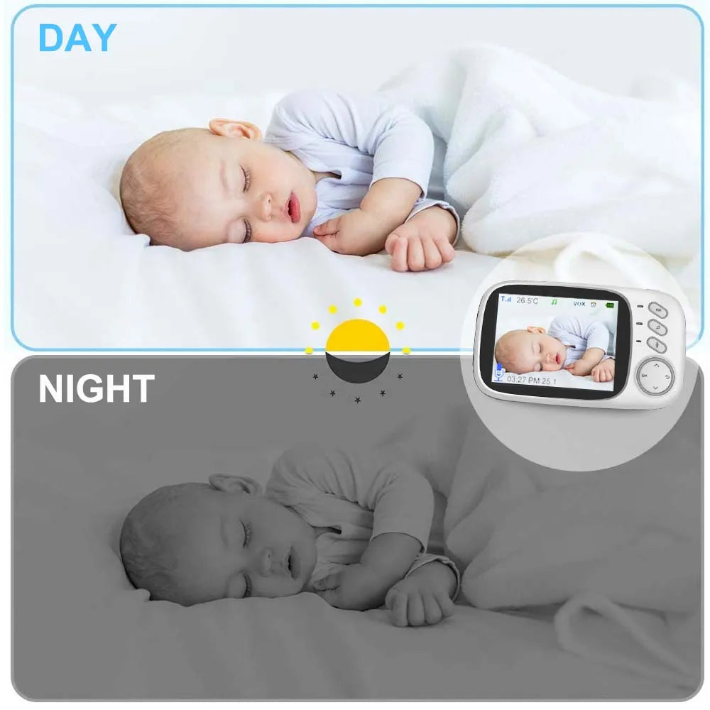 Video Baby Monitor Night Vision Video Surveillance Cameras