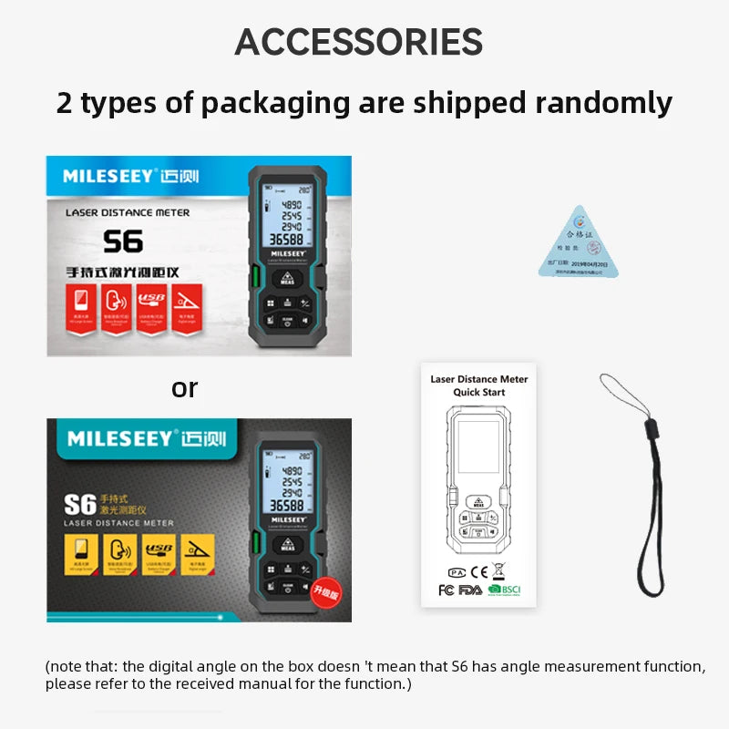 Laser Rangefinder IP54 Electronic Ruler